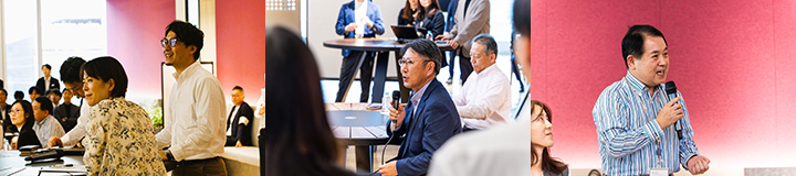 オイデミツジョークに盛り上がる