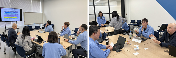 徳山事業所でのワークショップ