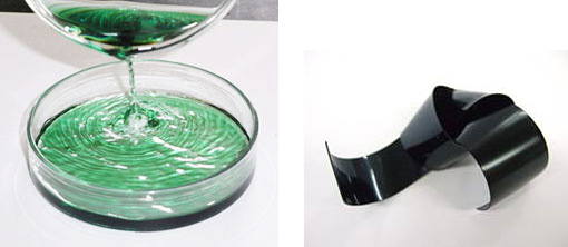 Idemitsu antistatic coating (polyaniline)