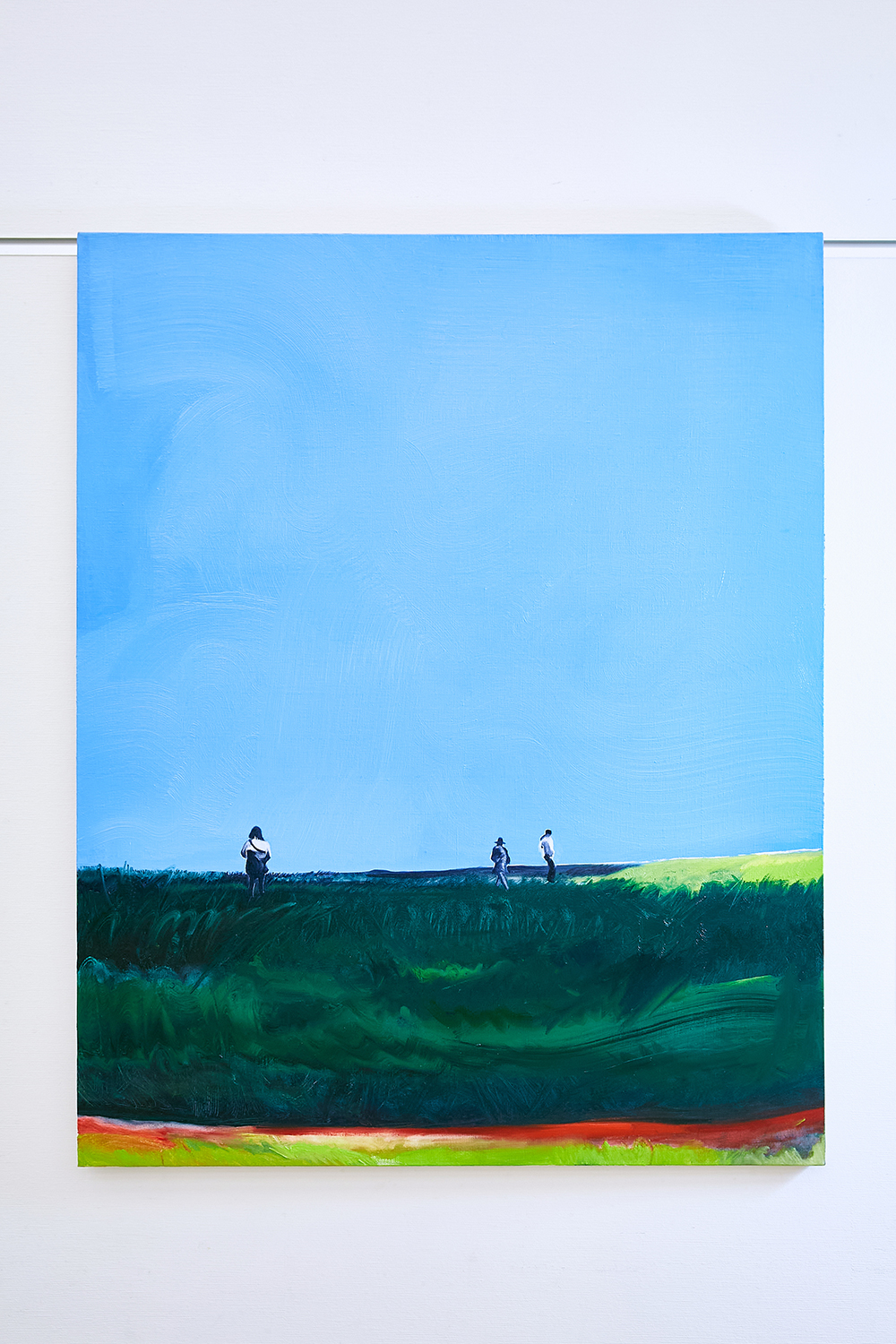Grand Prix winning work “Untitled” 162×130.3cm oil on canvas 2021