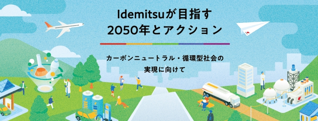 Idemitsuが目指す2050年とアクション
