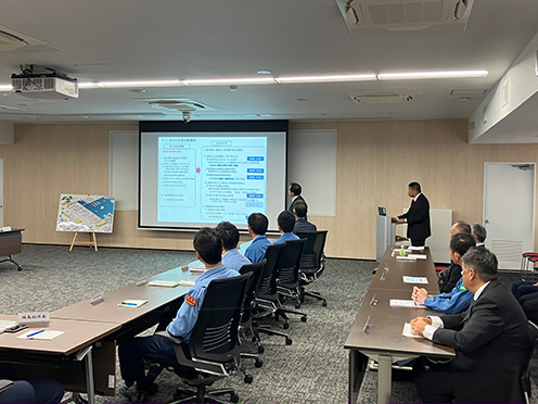 協力会事務局より活動計画説明