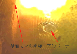 下段バーナー部：（3）