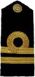 二等航海士の肩章と袖章