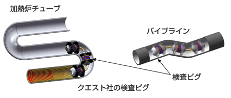 クエスト社の検査ピグ