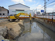 土壌洗浄実施状況