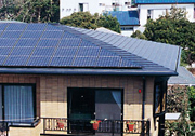 屋根型太陽電池