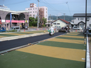 会津中央病院女子寮駐車場