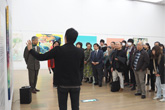 アーティストトークの様子
