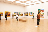 展覧会場の様子(SAS展示)