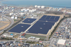 新潟石油製品輸入基地内第二期メガソーラー