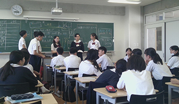 私立清風南海学園中学校1