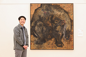 【学生特別賞】関野凜太郎さん 作品名「anemone」、吉岡瞳さん 作品名「アマゾン」
