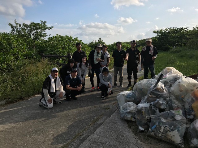 吉の浦海岸　清掃活動（2019年10月25日）