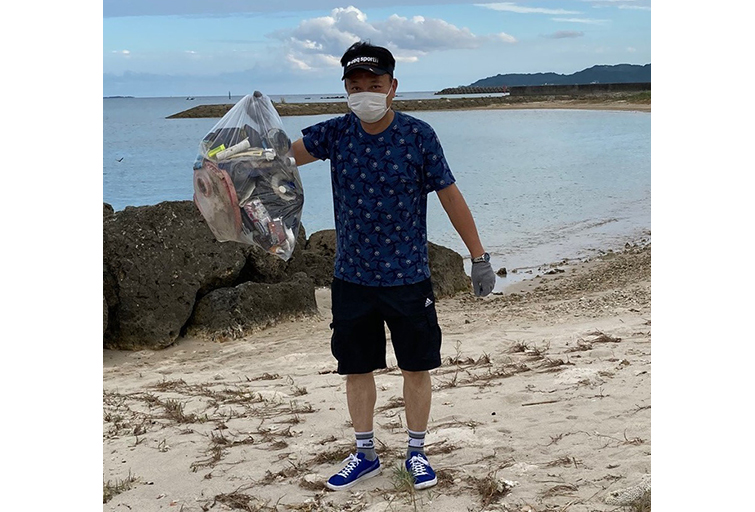 吉の浦海岸 清掃活動（2020年9月25日）