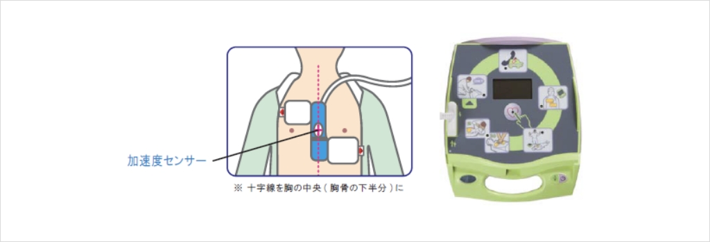 胸骨圧迫ヘルプ機能