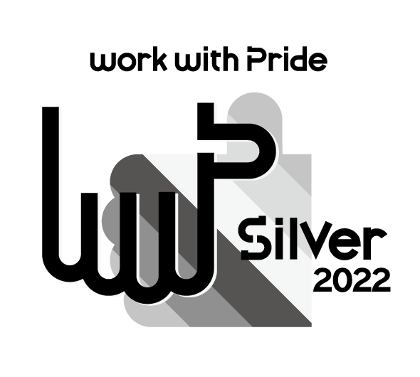 「PRIDE指標2022」「シルバー」ロゴ