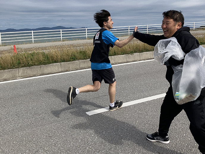 「第22回あやはし海中ロードレース大会」に参加（2024年3月3日）