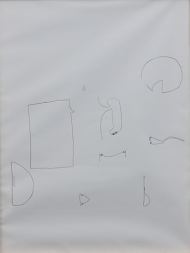 中野絵画「ドローイング」