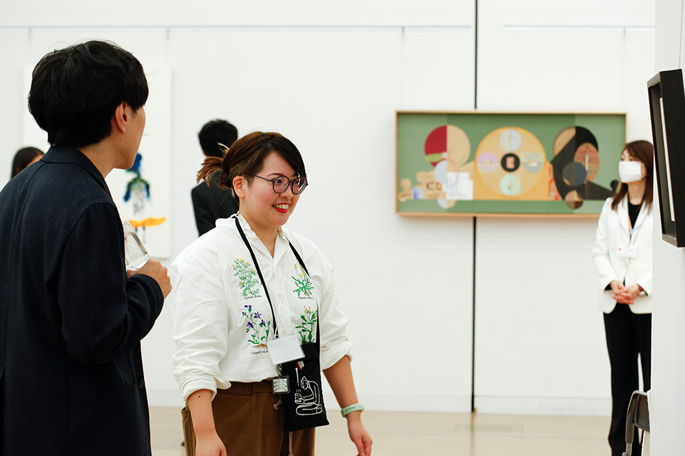 Scene from the review session