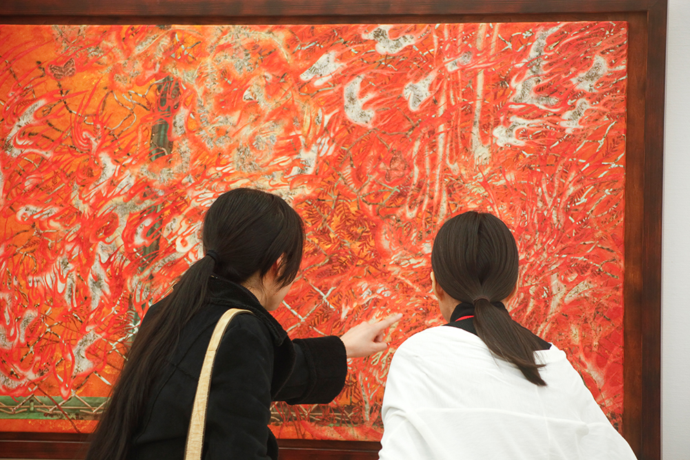 Scene from the review session