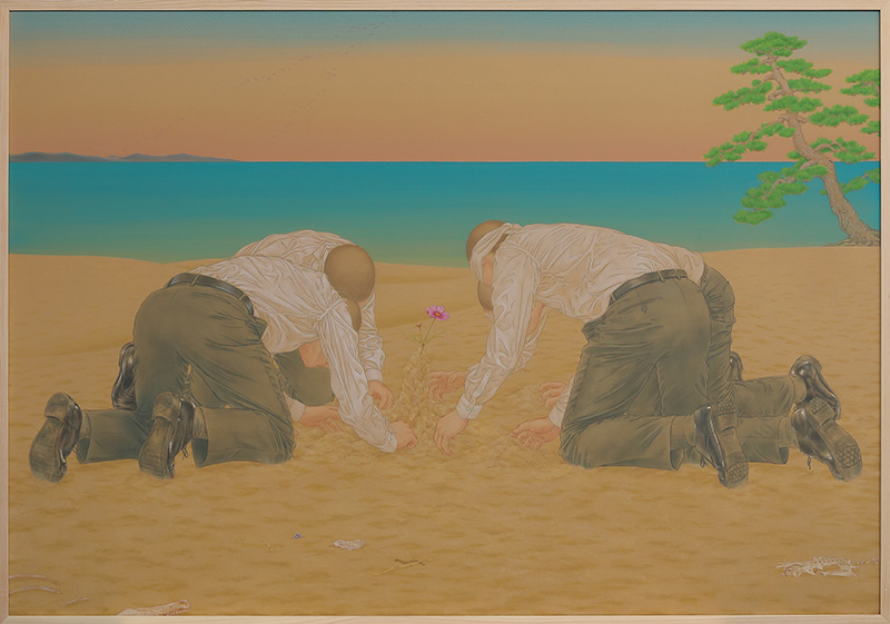 大前光輝（Omae Koki）「砂上の花」