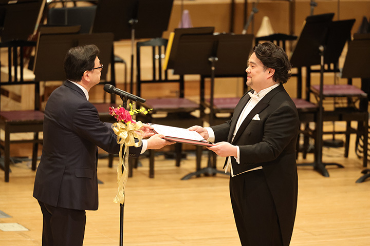 第34回出光音楽賞授賞式