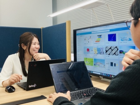 法人営業グループ　M.Aさん 写真2