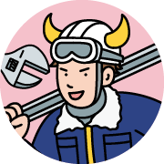 事業課フィールドマンのイラスト