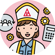 総務課のイラスト