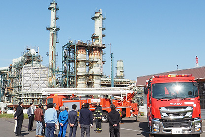 北海道製油所見学会