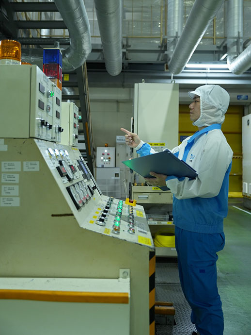 千葉工場監視作業