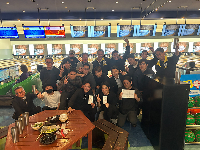 社内ボウリング大会1