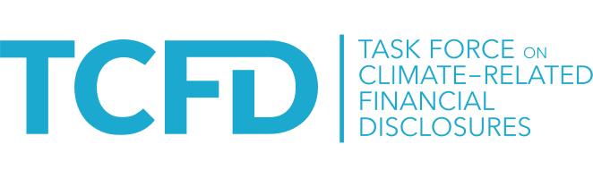 「気候関連財務情報開示タスクフォース（TCFD）」ロゴ