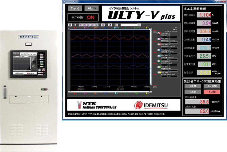 ボイラ制御最適化システム「ULTY-V plus™」